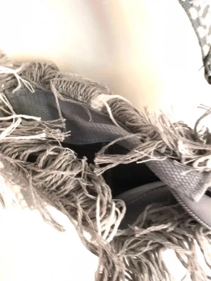 Sac a franges gris Aquarelle neuf avec étiquettes - photo numéro 8