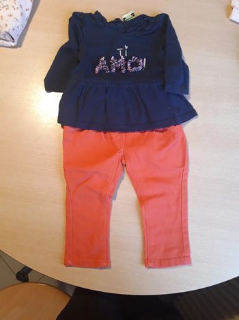 Ensemble Tape à l'œil 9 mois