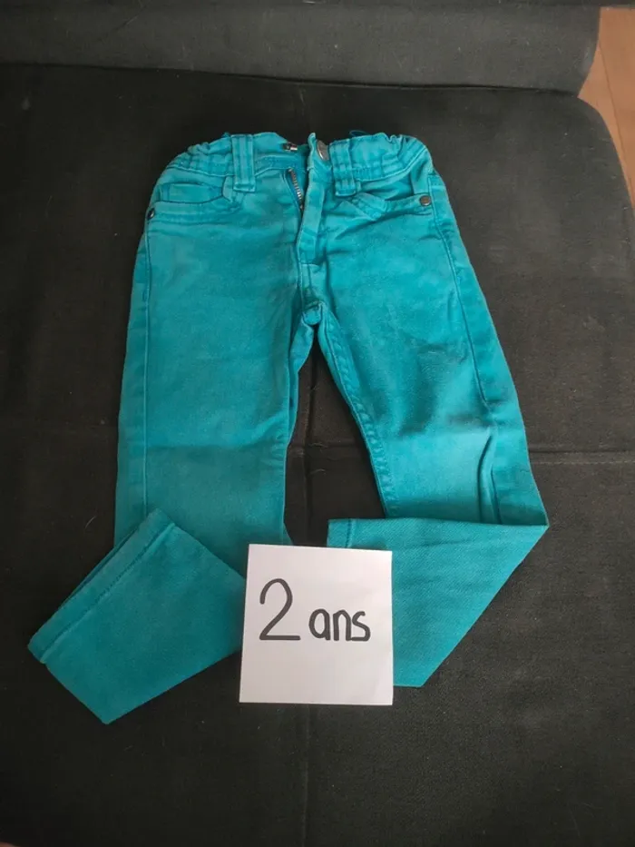 Jeans bleu orchestra 2 ans