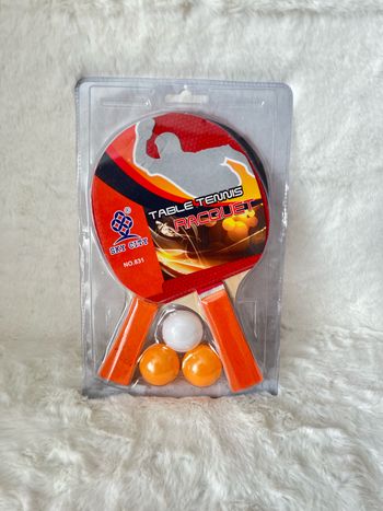 Raquettes Ping pong + 3 balles