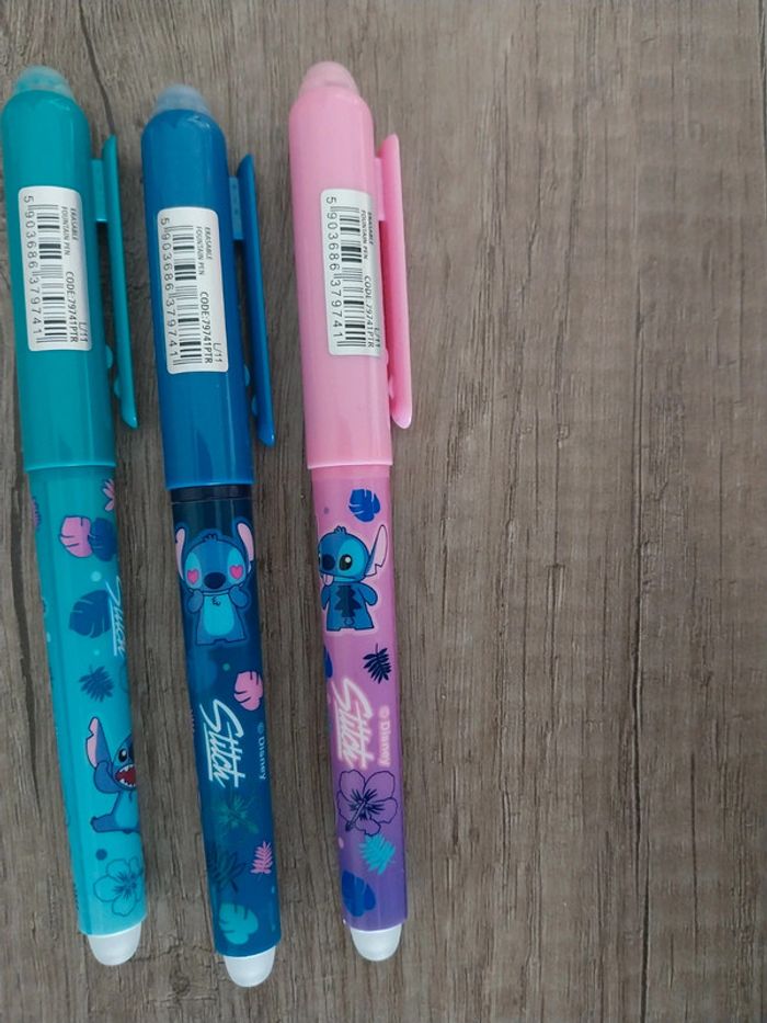 Lots stylos plume Effaçables Sticth - photo numéro 2