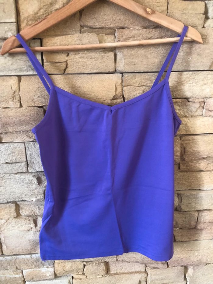 Débardeur violet 38-40 La Redoute