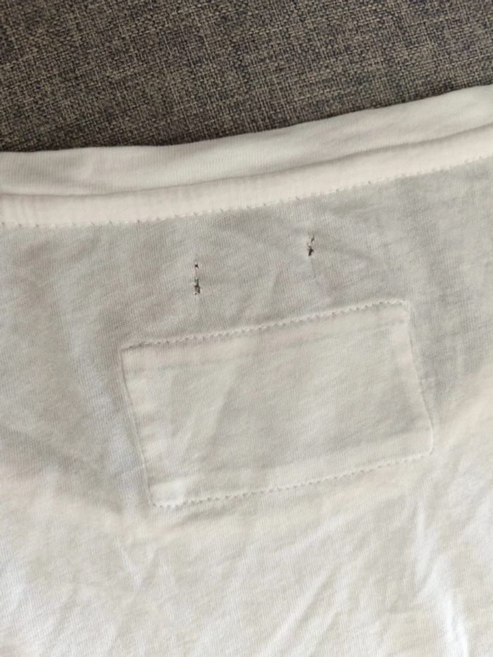C59 t-shirt blanc Tommy Hilfiger L - photo numéro 3