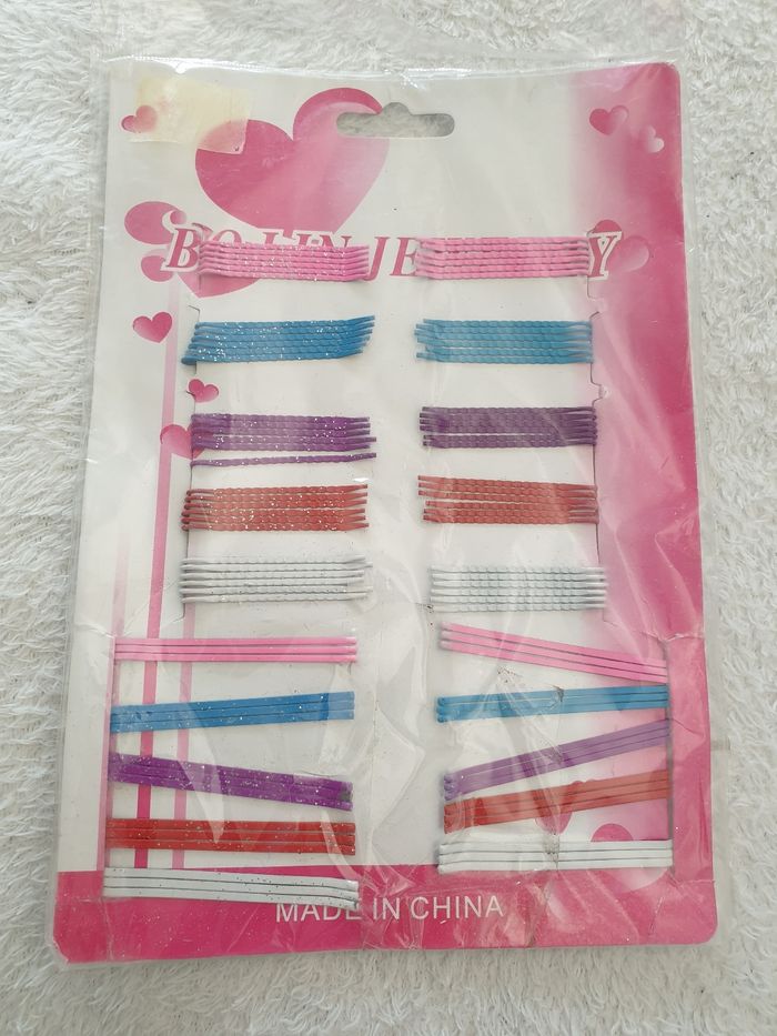 Lot de 90 pinces à cheveux neuves