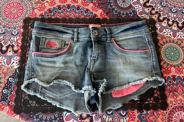 Short en jeans Superdry W27 (T36-38)