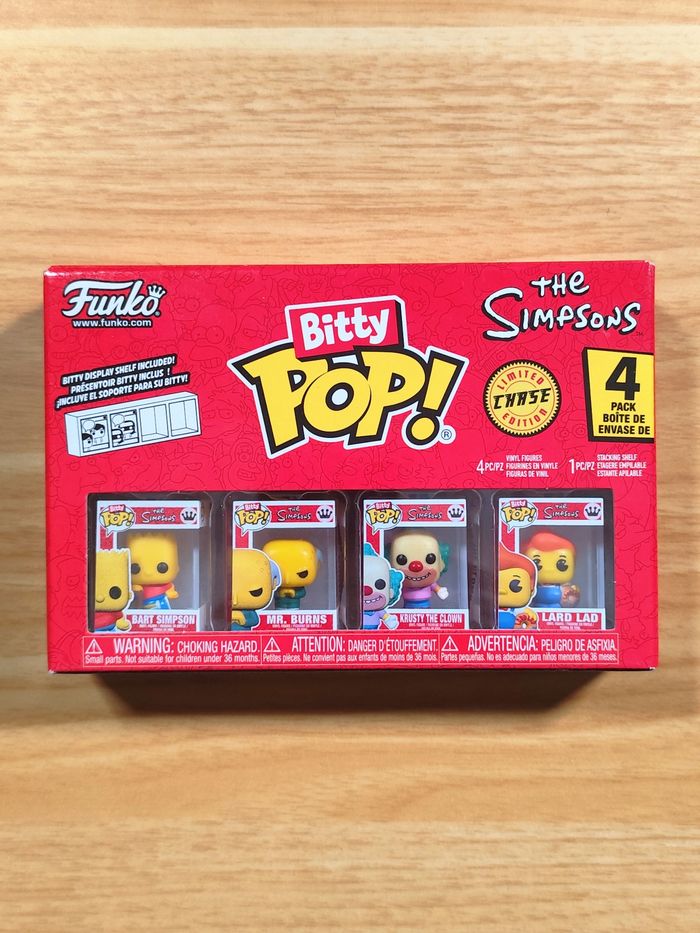 Lot 2 Boîtes Bitty Pop! The Simpsons - 8 Figurines dont 2 CHASE - photo numéro 2
