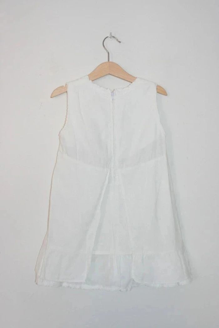 Robe en lin blanche Kidkanai - photo numéro 4