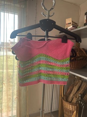 Petit haut tricot style débardeur