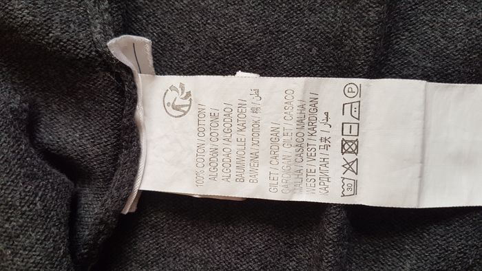 Gilet garçon 5 ans gris foncé Kiabi - photo numéro 4