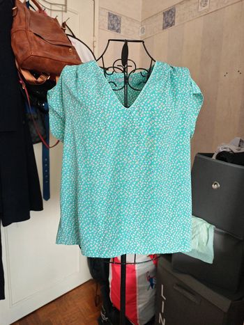 T-shirt Femme d'été Col v