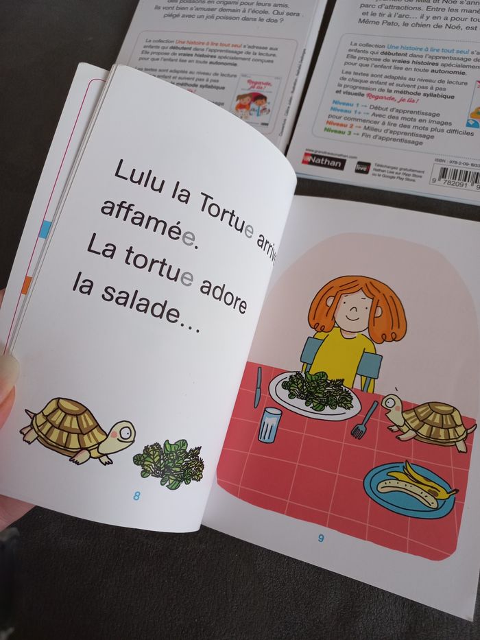 Lot 5 livres mila et noe premières lectures cp ce1 - photo numéro 4