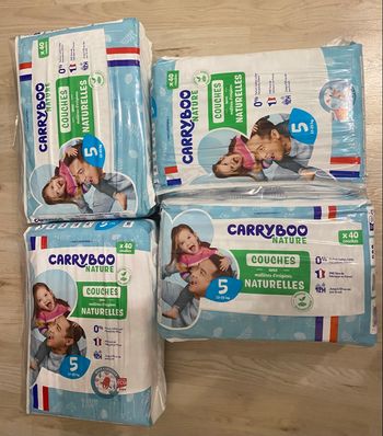 Couches Caryboo taille 5 