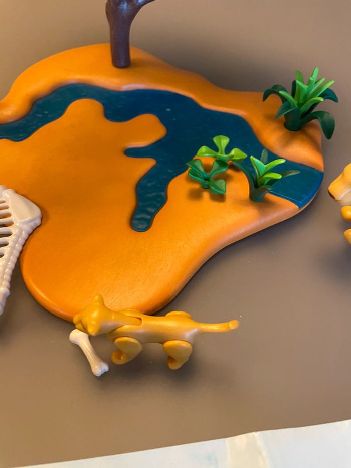 Playmobil plan d’eau lion 4830 - photo numéro 3