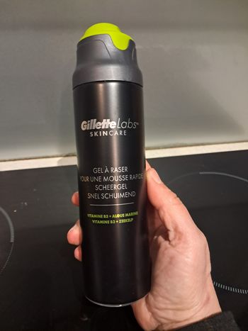 Gilette labs mousse à raser 