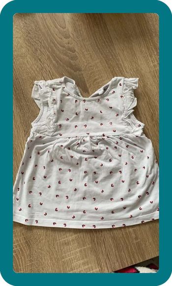 Blouse sans manches 9 mois kiabi