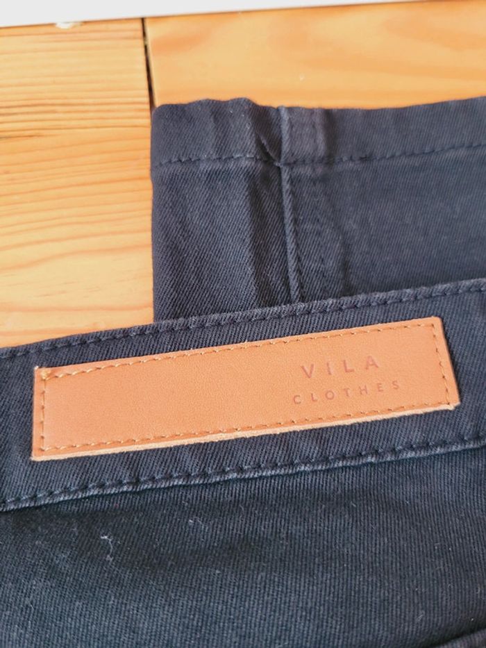 Jeans noir Vila Clothes taille S 36 - photo numéro 5