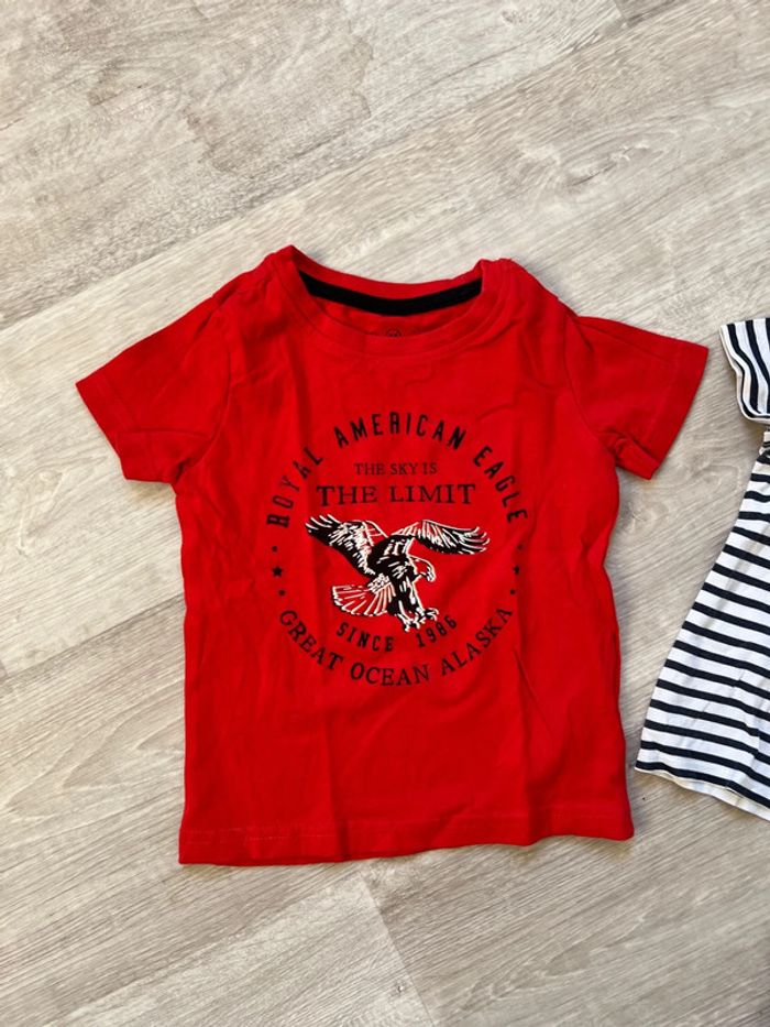 Lot 2 t-shirt 24mois - 2ans - photo numéro 4
