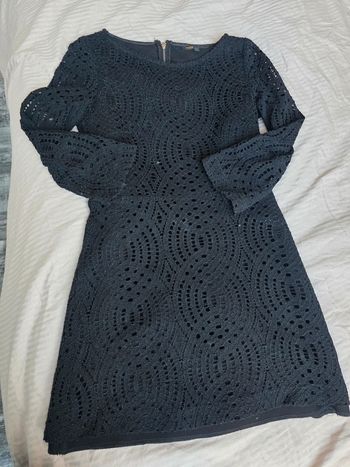 Robe maje noir femme