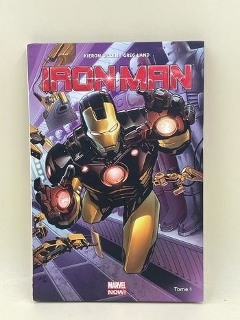 Livre bande dessinée Marvel Panini Comics Iron Man Tome 1
