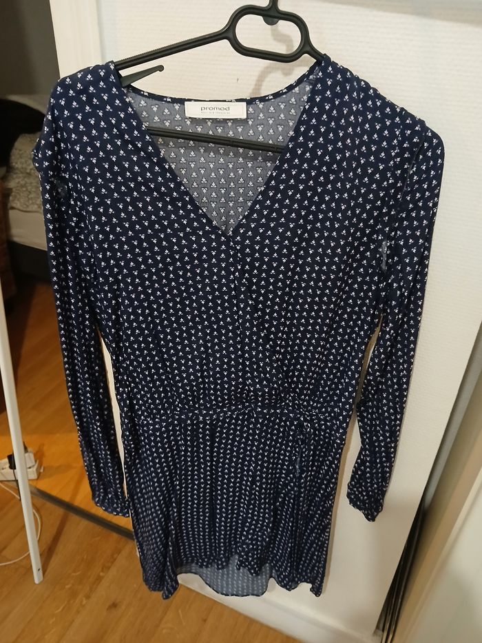 Robe promod bleue marine - photo numéro 2