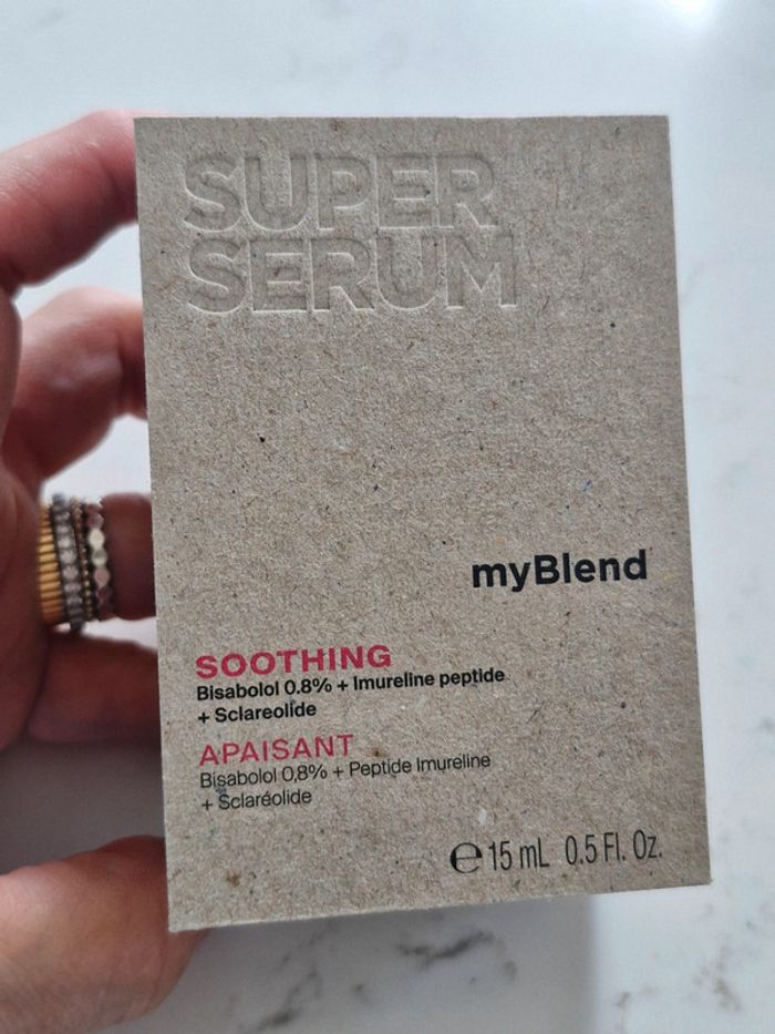 myBlend sérum apaisant