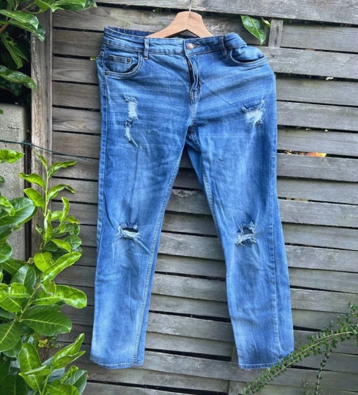 Jean marque girlfriend, taille 38, en très bon état. - photo numéro 2