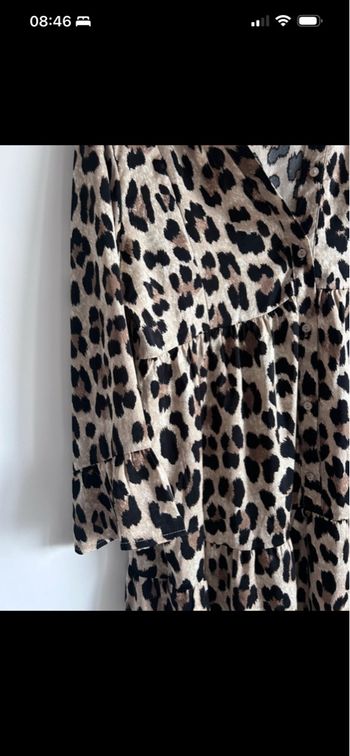 robe d’été fluide léopard