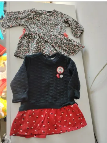 Lot de 2 robes 6 mois