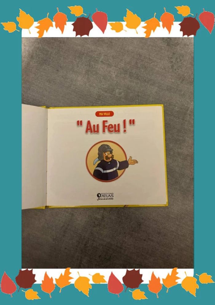 Livre. Ma ville au feu. - photo numéro 2