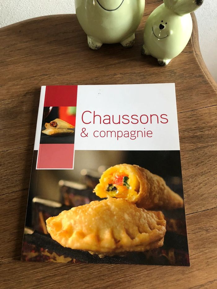Livre cuisine chaussons & compagnie