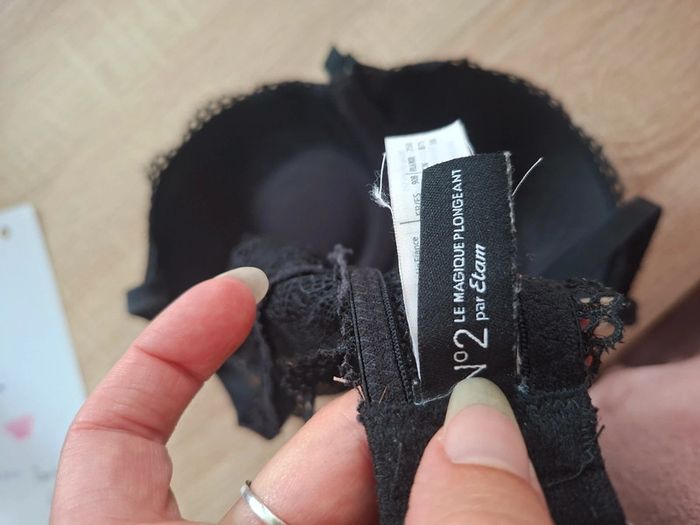 Soutien gorge le numéro 2 Etam magique plongeant - photo numéro 5