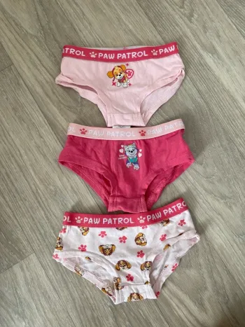 Lot de 3 culottes / shorty pat patrouille