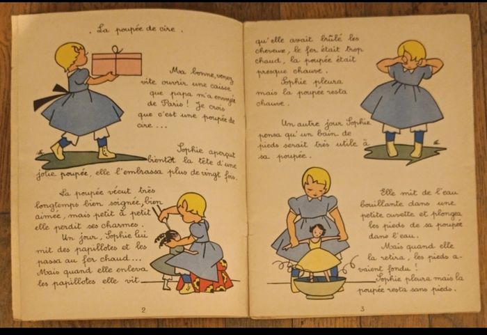 Rare ancien livre jeunesse illustré Les malheurs de Sophie vintage - photo numéro 3