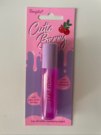 Huile pour les lèvres à la cerise