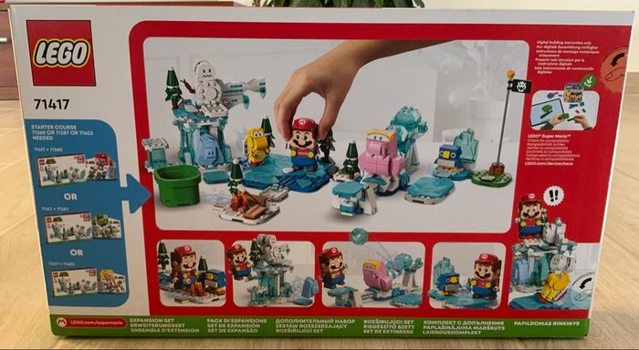 LEGO Super Mario 71417 avec l’Ensemble d'extension L'aventure dans la neige de Morsinet - photo numéro 3