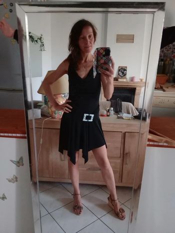 Robe femme M noire C70