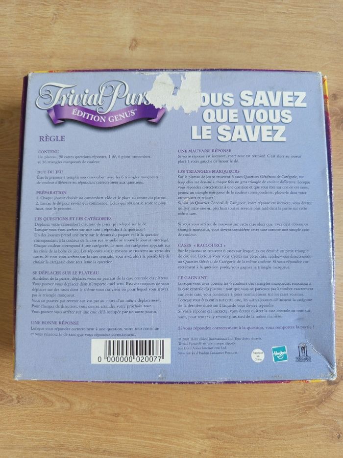 Trivial pursuit édition genus - photo numéro 6
