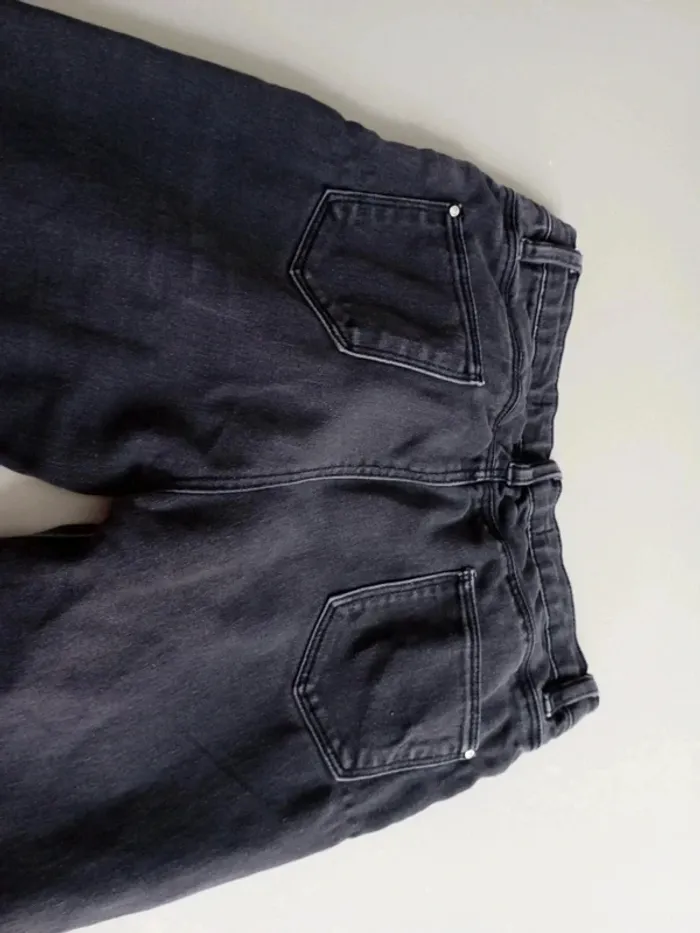 Jean 12-13 ans denim co noir - photo numéro 7