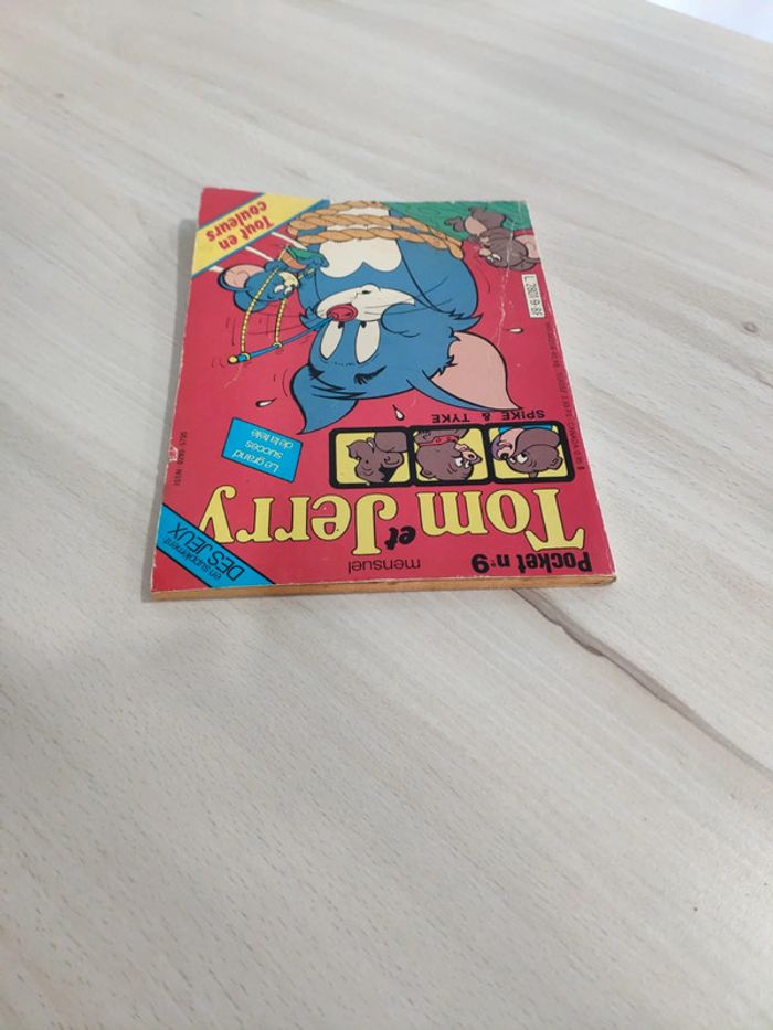 Livre mensuel mini bd Tom et Jerry pocket 9 année 1984 - photo numéro 3