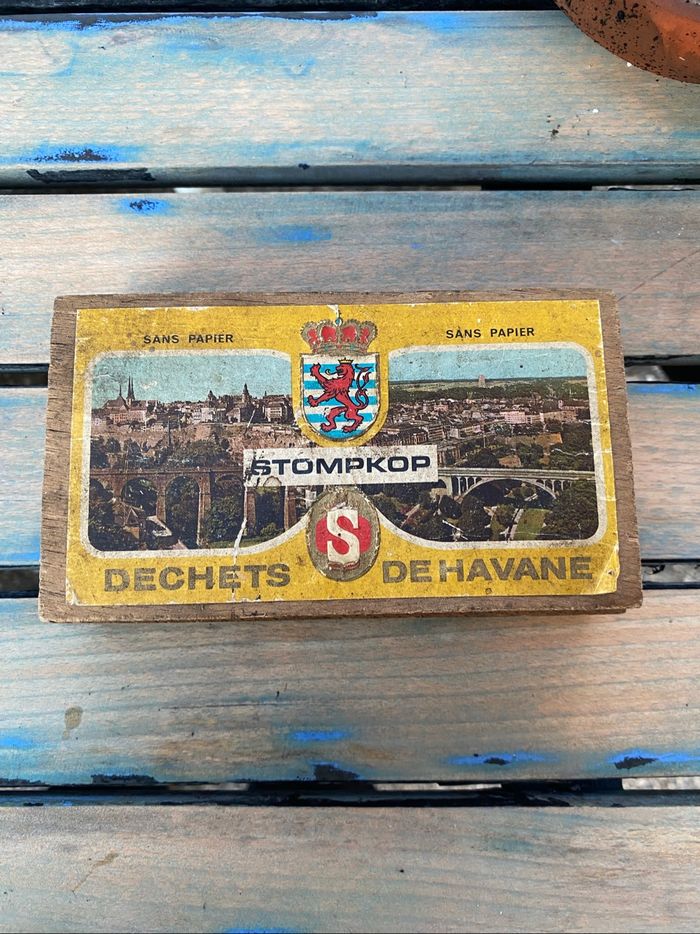 Boite cigare ancienne