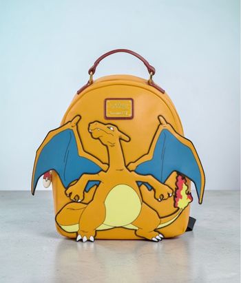 Sac à dos Pokémon Dracaufeu Loungefly mini backpack officiel Charizard
