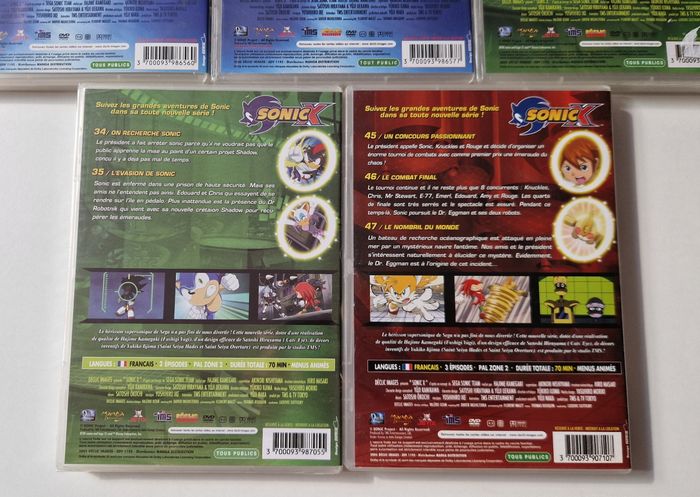 Lot 5 Dvd Sonic - photo numéro 5