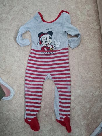 Pyjama noel mickey