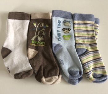 Lot de 4 chaussettes 15/17