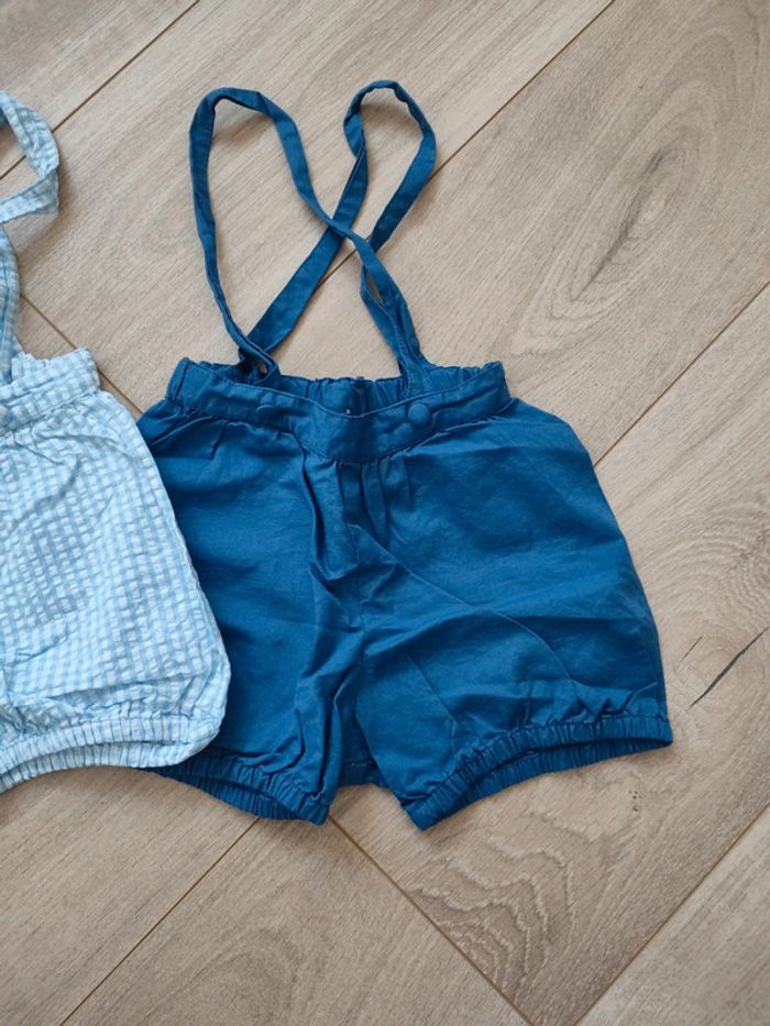 Lot 2 salopette/bloomer 24 mois - photo numéro 2