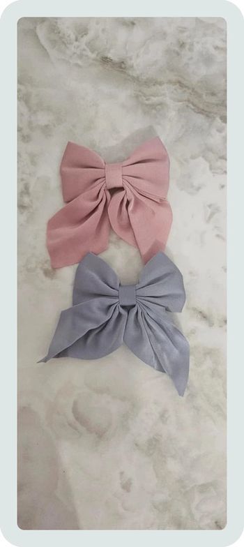 Lot de barrettes à noeud pour cheveux