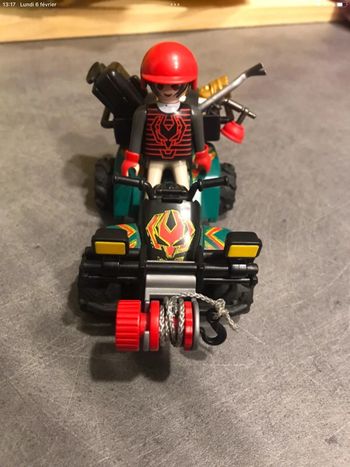 Playmobil voleur et quad