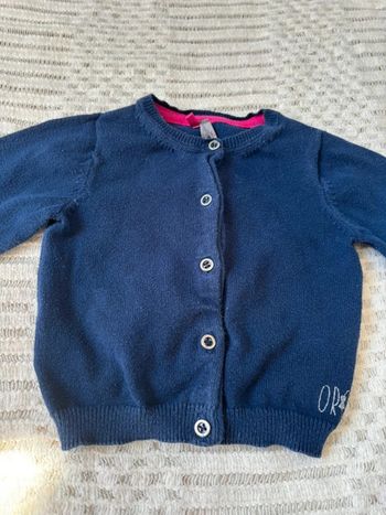Gilet fille 12 mois Orchestra