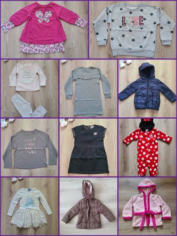 Lot vêtements fille 5 ans hiver