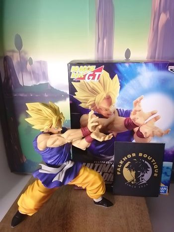 🐉 Figurine Dragon Ball GT - Son Goku Super Saiyan Ultimate Soldiers - Comme Neuf
